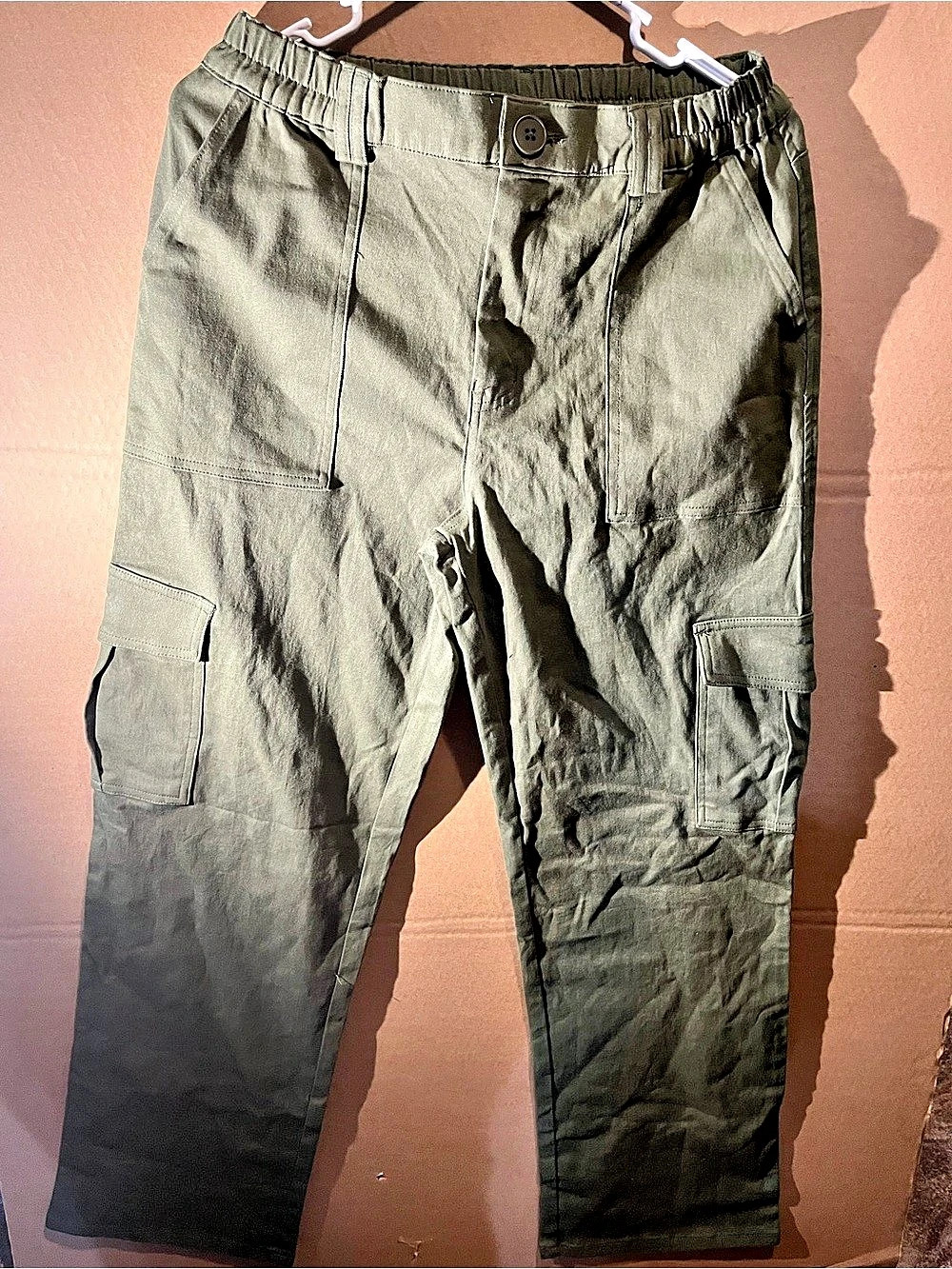 Ami Paris Men's Cargo Pants Green Large NWT